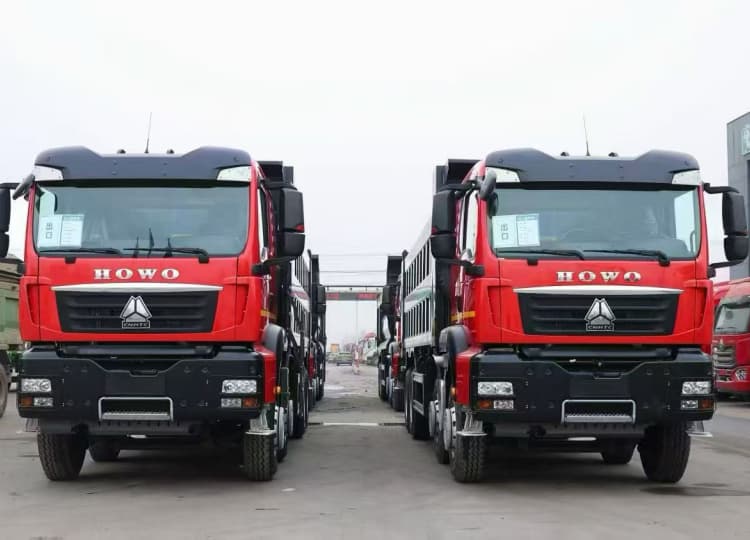 Reman Howo TX 400 8x4 Tipper Truck 4 Heavy Reman Tipper Trucks Howo TX 400 12 Wheel for Sale