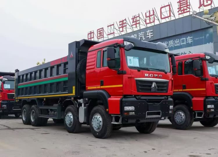 Reman Howo TX 400 8x4 Tipper Truck 5 Heavy Reman Tipper Trucks Howo TX 400 12 Wheel for Sale