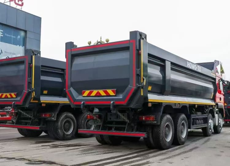 Reman Howo TX 400 8x4 Tipper Truck 3 Heavy Reman Tipper Trucks Howo TX 400 12 Wheel for Sale