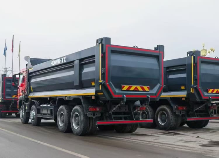 Reman Howo TX 400 8x4 Tipper Truck 6 Heavy Reman Tipper Trucks Howo TX 400 12 Wheel for Sale