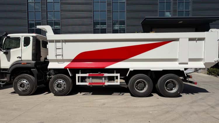 Reman Howo NX 12 Wheel Tipper Truck U Shape 4 Genuine Reman Tipper Truck Howo NX 12 Wheel